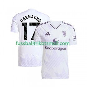 Fußballtrikots Manchester United Alejandro Garnacho 17 2025-2026 Kurzarm Auswärts-trikot kaufen